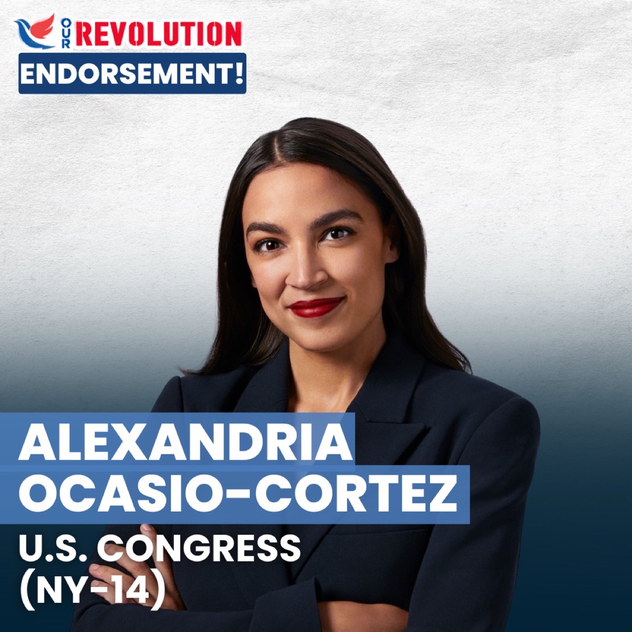 AOC for re-election to Congress (NY-14) - Our Revolution